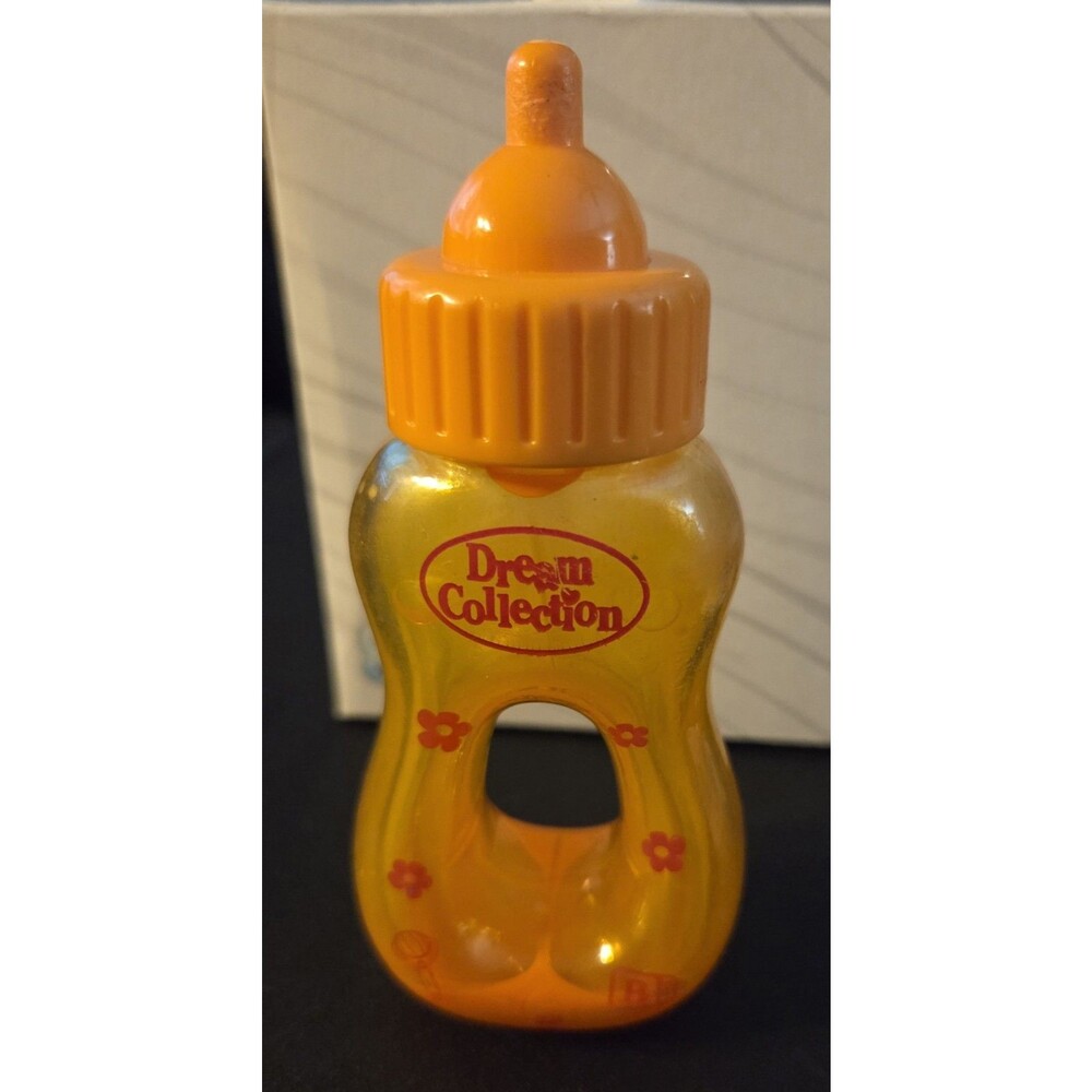 VTG DREAM COLLECTION Disappearing Juice Baby Doll Magic Bottle HTF ORANGE